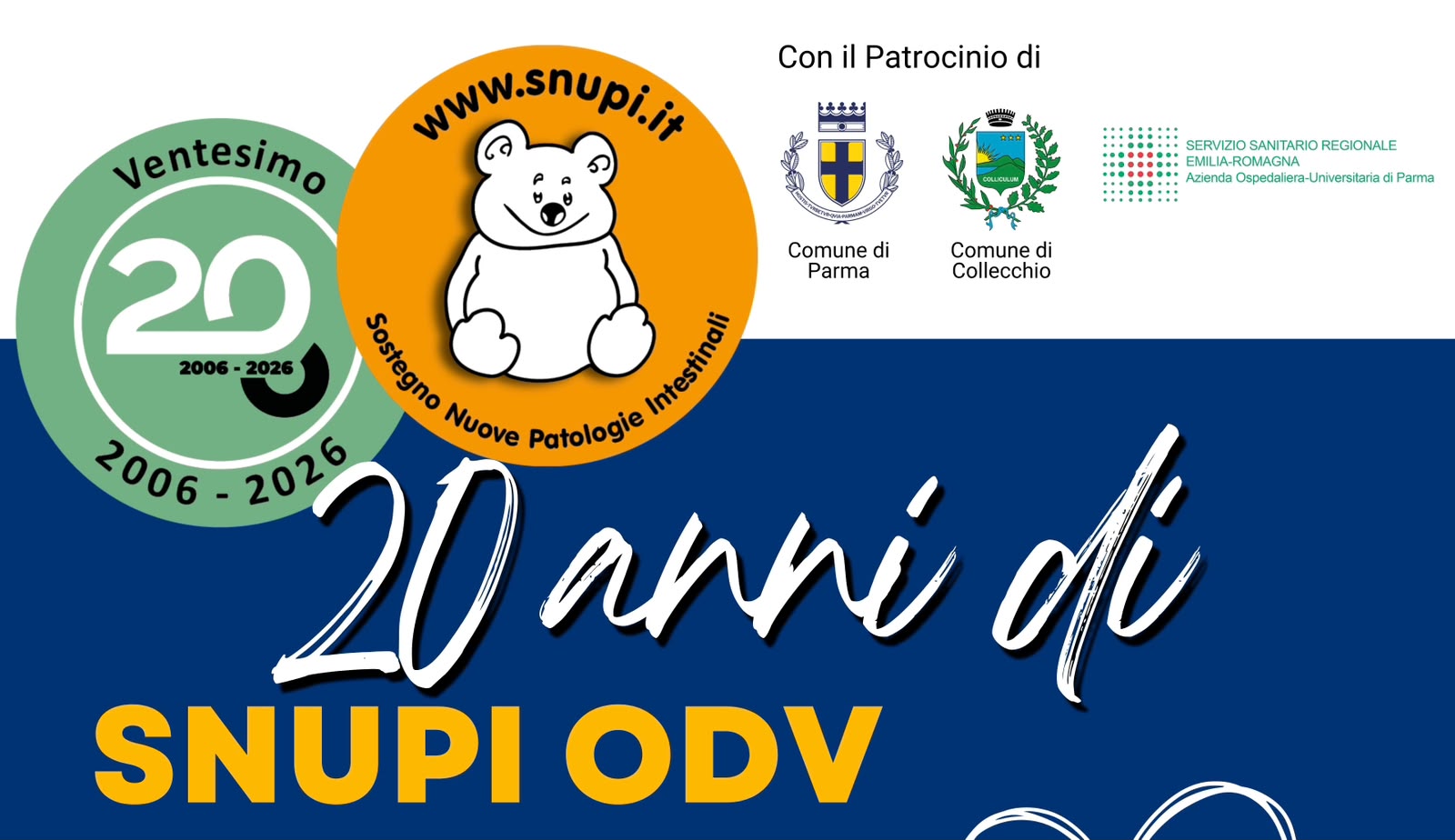 SNUPI ODV: 20 anni insieme, una storia fatta di persone